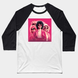 Grease Rise Of The Pink Ladies Baseball T-Shirt